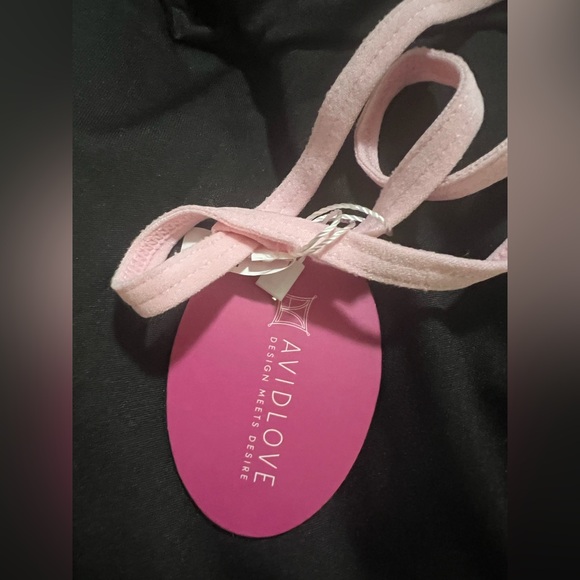 Delicate Pink Lace Chemise - Picture 3 of 3